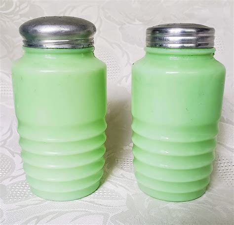 70 – $ 34. . Jadeite salt and pepper shakers